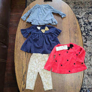 Bundle/Lot of Tops and Bottoms Size Girl's 3-6 Months